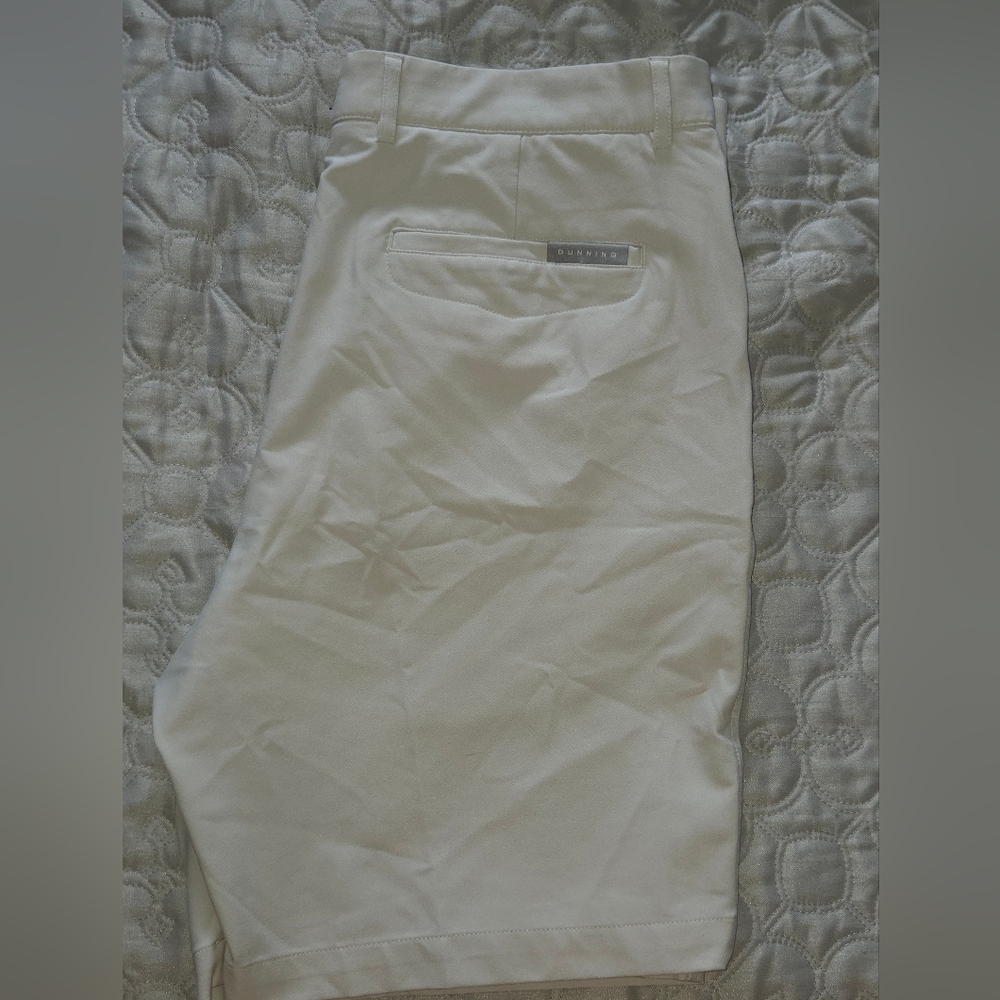 Dunning Men Stone Golf Shorts Sz 34